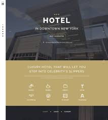 30 Of The Best Landing Page Templates For 2016 Ewebdesign Hotel Website Hotel Website Design Best Landing Pages