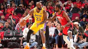 Lakers terminan con las esperanzas de los Rockets