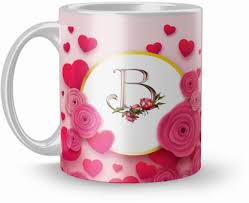 With the look of steam rising from each mug, they'll give your kitchen a warm and inviting look. Ktcjpr Letter B Alphabet Gift For Special Love 320ml Multicolor Mug2311 Ceramic Coffee Mug Price In India Buy Ktcjpr Letter B Alphabet Gift For Special Love 320ml Multicolor Mug2311 Ceramic Coffee