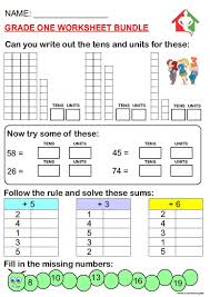Worksheets are very critical for every student to practice his/ her concepts. Grade 1 Math Worksheet Bundle Term 3 Teacha
