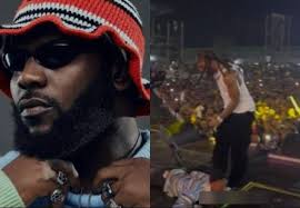 Burna boy and Fan Incident at Greater Lagos Concert #viralshortsreels  #reels #funnymoments #burnaboy