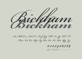 Bickham Font Classic Elegant Italic Italic Font Classic Fonts
