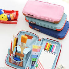 Folding Pencil Case Ver 2 Multi Pen Pocket Case Pouch Holder Bag Zipper Phone Diy Pencil Case Pen Pouch Pencil Case