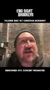 Legendary concert promoter @this_is_christianmcknight shares the magic Emo  Night Brooklyn has brought to the emo and pop-punk scene we know and love  today🖤