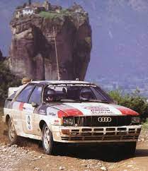Michele Mouton Vincitrice Rally Acropolis 1982 Audi Quattro Audi Quattro Rally Car Audi