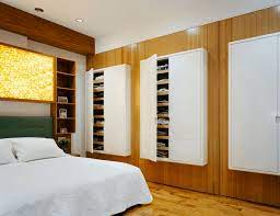 74.28'' h x 23.7'' w x 15.31'' d. 50 Useful Home Organization Ideas Freshome Com Small Master Bedroom Storage Ideas Bedroom Design Small Master Bedroom