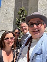 Visiting Historic Richmond Town with friends and family