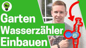 Nach dem abstellen der hauptleitung ðffnet ihr dafür einfach die entnahmestellen (wasserhdhne) in eurem garten. Gartenwasserzahler Einbauen Ultimative Anleitung Wasseruhr Wasserzahler Fur Garten Installieren Youtube