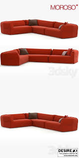 Is a modular sofa system with the addition of a standard armchair, a small armchair and a small table. Desire Fx 3d Models Corner Sofa Moroso Massas