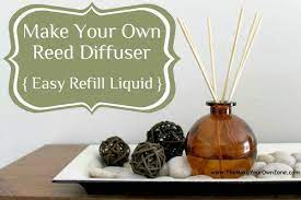 Make Your Own Reed Diffuser Refill Liquid Reed Diffuser Refill Homemade Reed Diffuser Reed Diffuser Diy