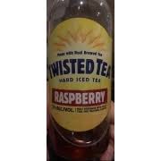Twisted Tea Hard Iced Tea Raspberry Calories Nutrition Analysis More Fooducate