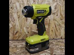 Ryobi P3150 R18hg 18v Heat Gun Demo Video Youtube