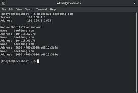 The Nslookup Command Baeldung On Linux