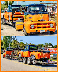 Image result for Orange 1952 Truck