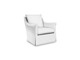 Lr 11 Hickory Chair Jules Chair Swivel With Dressmaker Skirt Living Room Chairs Hickory Chair Chair