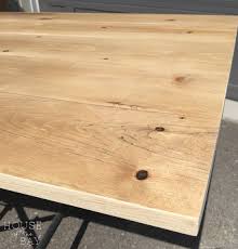 Build this table from one sheet of plywood. How To Build An Inexpensive Diy Wood Tabletop Diy Wood Desk Diy Table Top Wood Diy