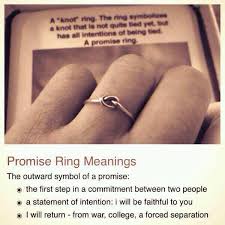 Perfect Knot Ring Promise Ring Meanings The First Step In Showing A Dedicated Commitment Between Two People Who A Knot Ring Promise Knot Ring Promise Rings