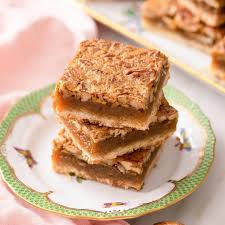 John Kanell On Instagram My All New Pecan Pie Bar Recipe Has A Tender Buttery Shortbread Crust And An A In 2020 Pie Bar Recipes Pecan Pie Bars Pecan Pie Bars Recipe