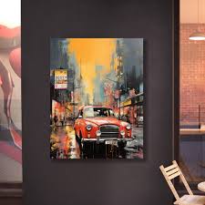 Tablou Canvas - London Taxi – The Print Studio