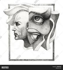 Here one hand is shown drawing the other hand. Surreal Hand Drawing Image Photo Free Trial Bigstock