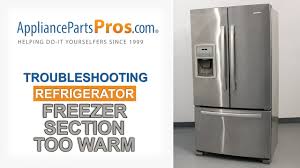 The mint green will add some retro style to your kitchen or game room. Freezer Section Too Warm Top 6 Reasons Fixes Kenmore Whirlpool Frigidaire Ge More Youtube
