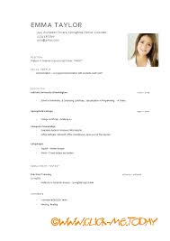 Cv templates => +60 templates de cv prêt à remplir au format word. Cv New Graduates Photo Cv Template Doc Word Pdf