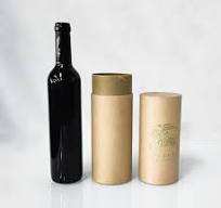 Kraft Wine Tube Gift Box | Custom Wine Bottle Packaging