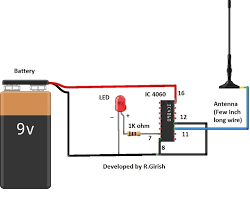 The whole assembly, along with a 9. Non Contact Voltage Detector Circuits Using Transistors And Ic