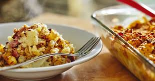 Recette De Gratin De Chou Fleur Au Bacon Zeste Recipe Meals Food Easy Meals