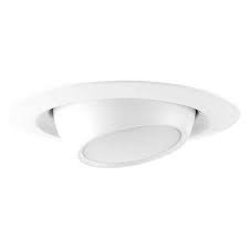 Progress Lighting P8046 28 30k 51 57 Led Recessed 4 Led Eyeball Trim White Zoro Com