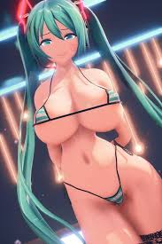 暑い 初音ミク 初音ミク 3d 左のqrコードを読み取 Pics