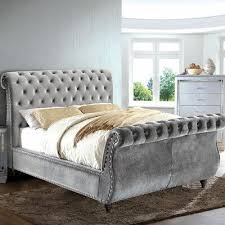 Our storage benches are also perfect for the living room. Rosdorf Park Washburn Upholstered Sleigh Bed Upholstered Solid Wood Polyester Polyester Blend In Gray Size In 2021 Upholstered Sleigh Bed King Sleigh Bed Sleigh Beds