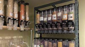 I (gina) am the lady behind our little shop. Plastic Free Shop Leeds Harrogate Food Liquid Refills Ethical Shop