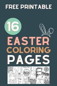 There is a radiance from the tomb over the hillside in this picture. Free Printable Easter Coloring Pages 17 Pages Clean Eating With Kids