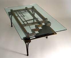Metal furniture designs & stainless steel modern furniture. Steel Glass Coffee Tables Table Bases Custom Made Lisa Fedon Dining Buffet