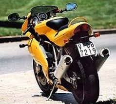 Image result for Nuget Yellow 1999 Motorcycle