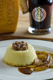 Nel frattempo preparate la salsa: Sformato Di Parmigiano With Caramelized Pears Italian Food Wine And Travel