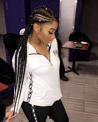 Beautiful african braids hair ideas for ladies. African Hair Braiding Feed In Ghana Braids Beauty Haircut Home Of Hairstyle Ideas Inspiration Hair Colours Haircuts Trends