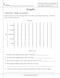 reading a graph graphing worksheets reading pie graph