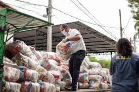 Serão mais 250 mil beneficiados. Prefeitura Municipal De Volta Redonda Prefeitura Entrega Cestas Basicas Pelo Programa Cidade Solidaria