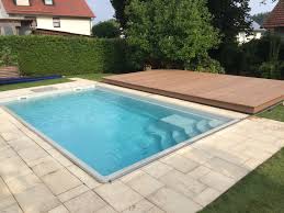 Begehbare Poolabdeckung 6 3x4m Poolabdeckung Schwimmbadabdeckungen Pool