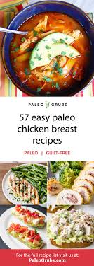 Whole30 casserole recipe with shredded chicken, sautéed mushrooms and broccoli, then topped whole30 casserole recipe video. 57 Easy Paleo Chicken Breast Recipes And Meal Ideas Paleo Grubs