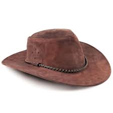 The Drover S Kangaroo Bush Hat Hammacher Schlemmer Leather Hats Hats Hats For Men
