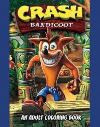 Bandicoot is the name of an unusual animal, the marsupial badger that lives in australia. Crash Bandicoot Adult Coloring Book Activision 9781945683688