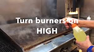How to clean a grill. How To Clean The Flat Top Grill Youtube