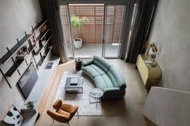 Mini Open Space Effetto Cemento Idee Di Interior Design Open Space Casa Minimalista