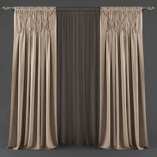 Curtain 3d Model 236 3d Model Curtains Latest Curtain Designs Living Room Decor Curtains