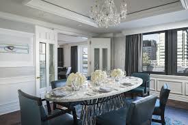 The dinner party is for up to four people and includes an appetizer, salad, entrée and sides, and dessert. Presidential Suite In San Francisco The Ritz Carlton San Francisco