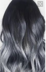 Going blonde at your ends will. Silver Hair Color Pinterest Hair Coloring Hair Style And Silver Hair Color Grey Ombre Hair Gray Balayage
