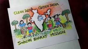 Citizens too have turned out in large numbers and pledged for a neat and cleaner india. How To Draw Clean India Green India Swachh Bharat Mission Poster Drawing For Kids Marvin Tucker